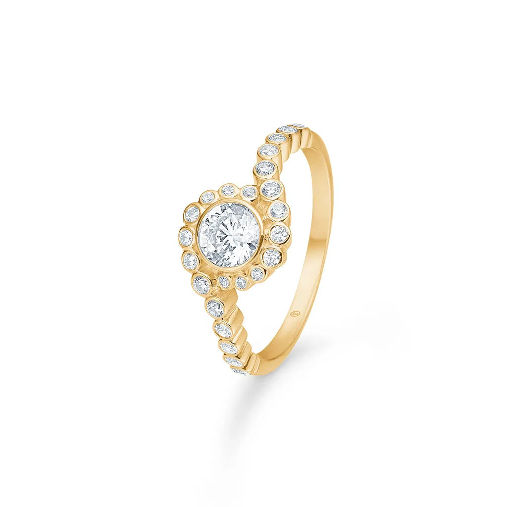 MADS Z - 8 kt. ring Carmen m. zirk.