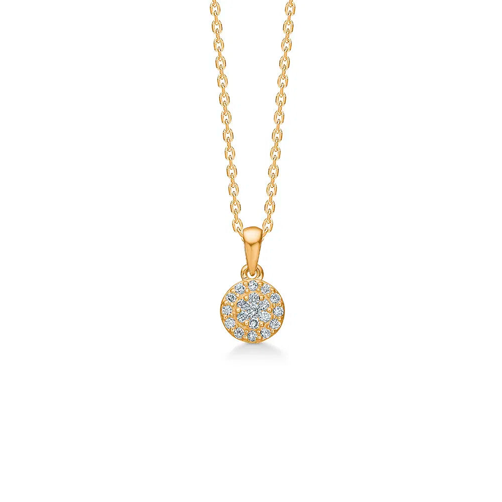 MADS Z - 14 kt. vedhæng Eleanor Petite m. 0,12 ct.