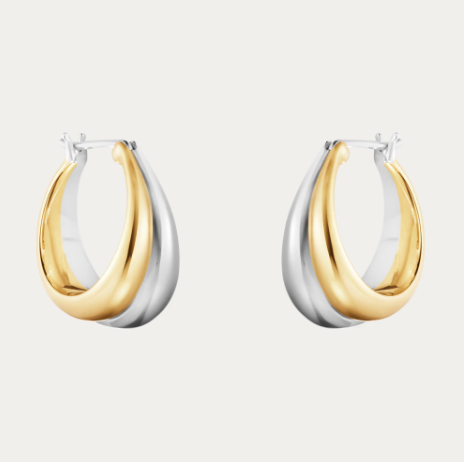 Georg Jensen - Curve øreringe