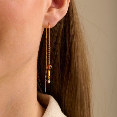 Pernille Corydon - Amber Glow Earrings