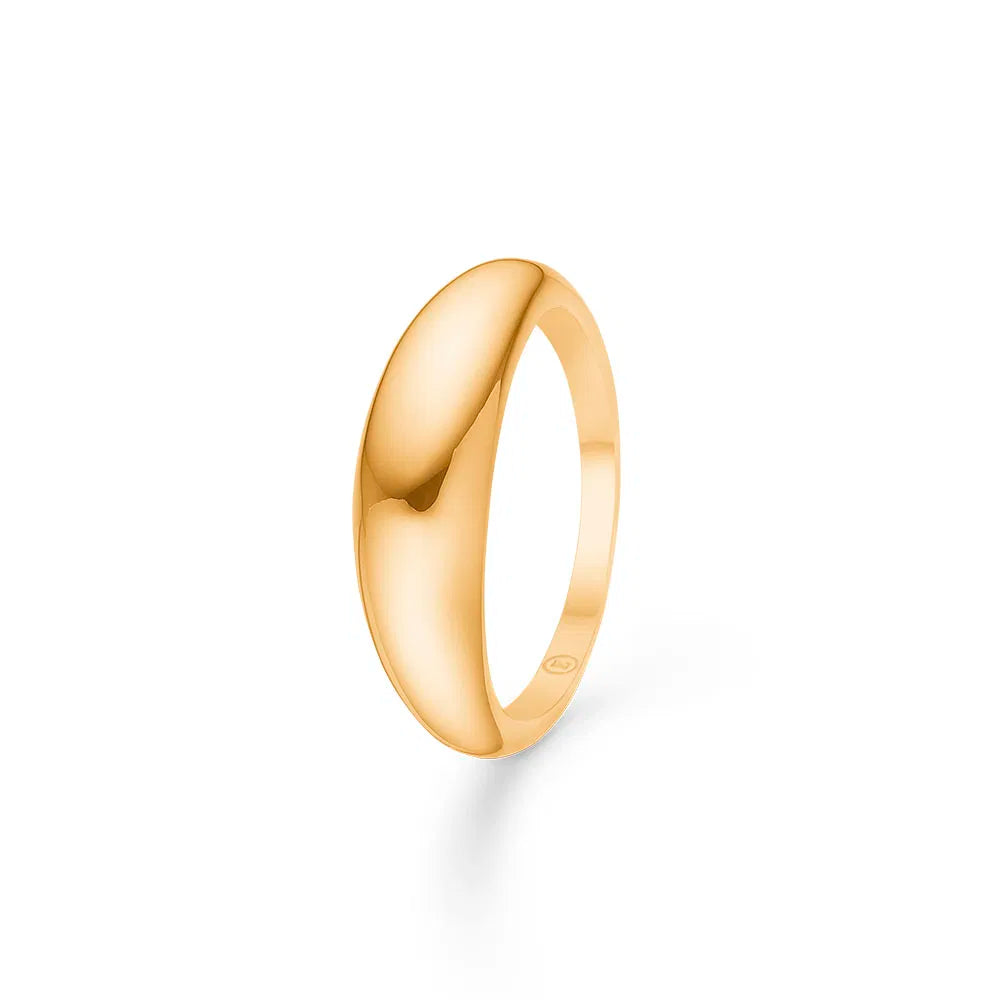 MADS Z - 14 kt. ring Half-Moon str. 56