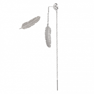 Heiring - Feather øreringe