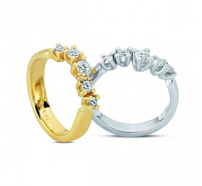 Nuran - Diamond Twist ring